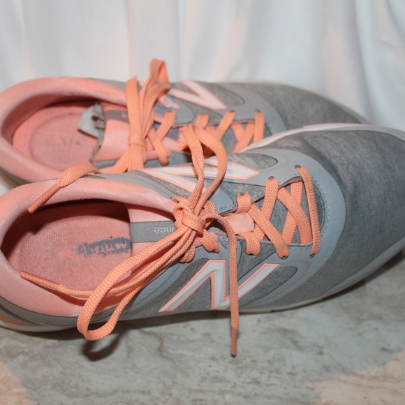 New Balance Shoes New Balance Ladies Peachgrey Running Shoes1m